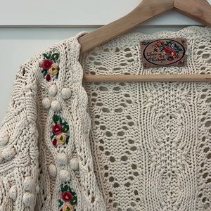 Voice of Europe vintage cardigan